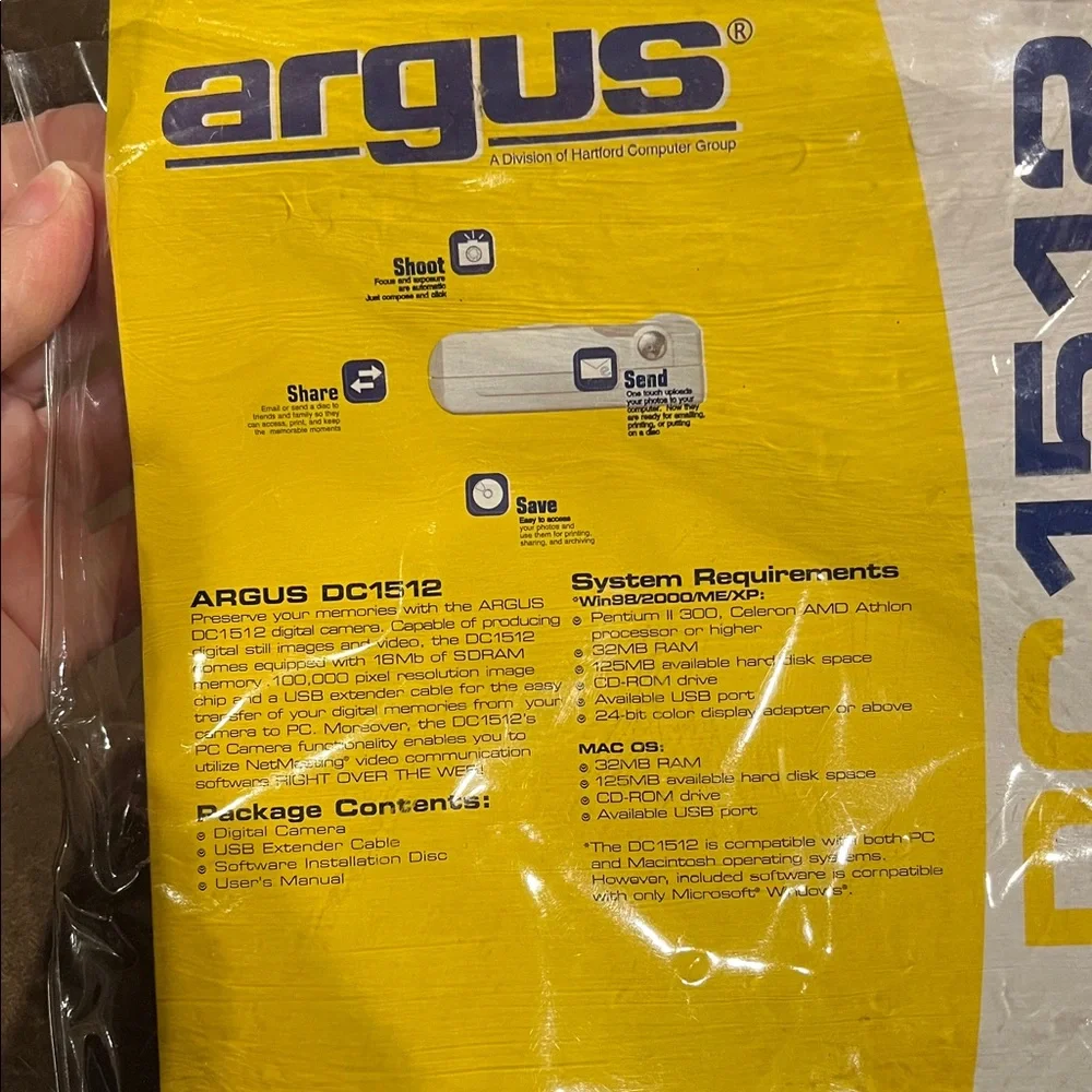 Argus Digital Camera DC 1512 with Accessories